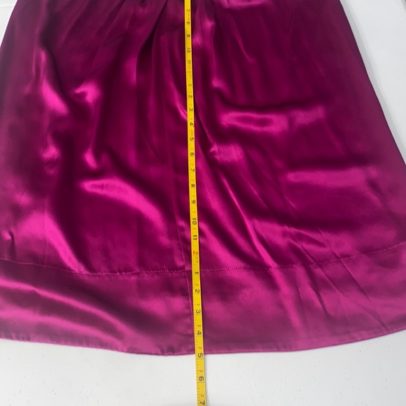 Banana Republic Women’s Purple Sleeveless 100% Silk Evening Dress Size XL NWT - Picture 9 of 9